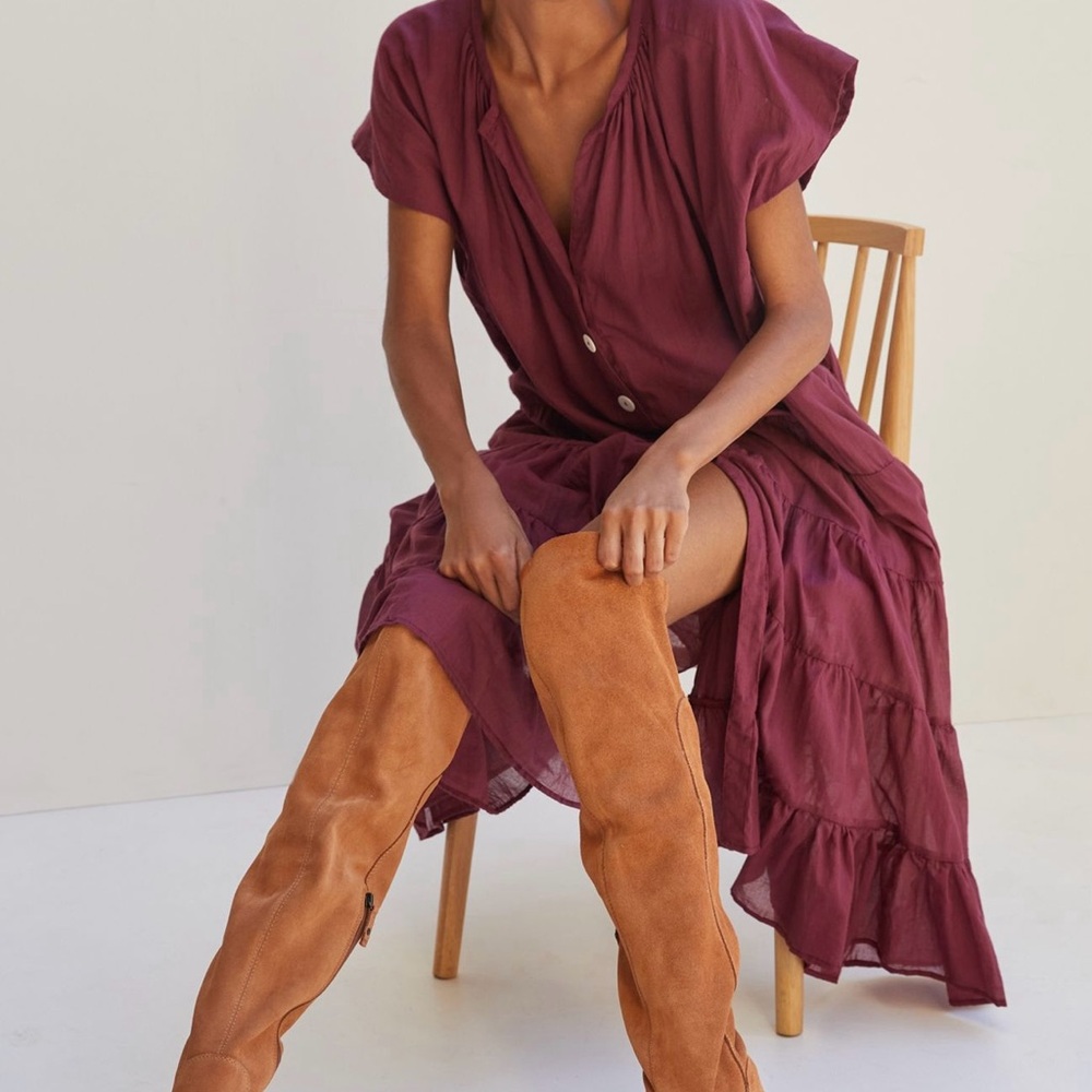 Kelsi Dagger Brooklyn Logan Over the Knee Boot from Anthropologie